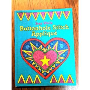 Buttonhole Stitch Applique Pattern Book